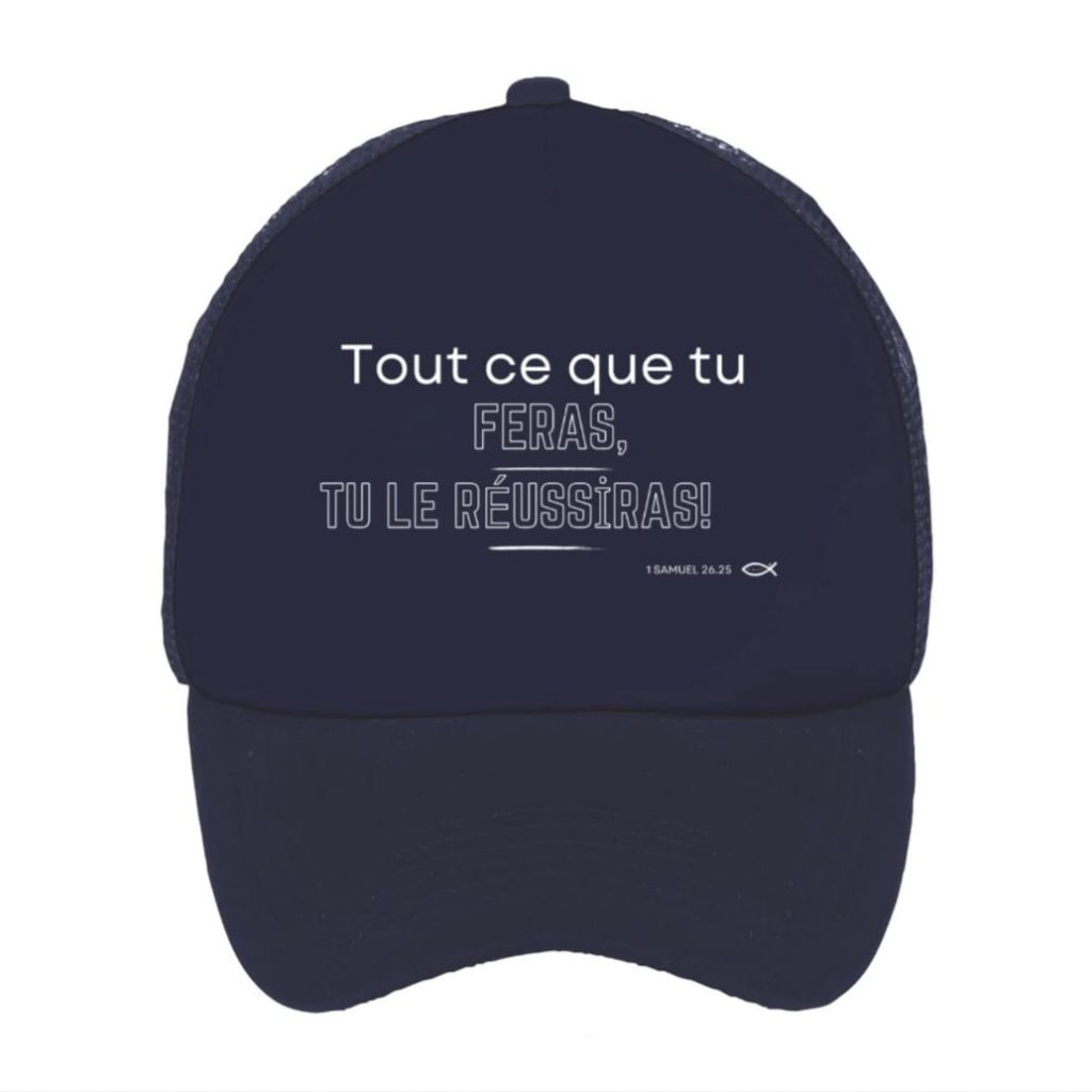 Découvrez nos casquettes  bleues nuits 