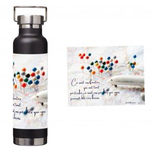 Gourdes isothermes en acier inoxydable