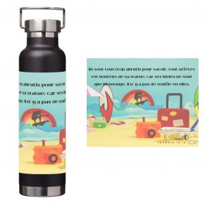 Gourdes isothermes en acier inoxydable