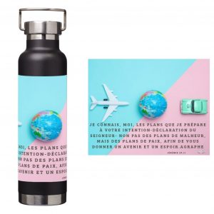 Gourdes isothermes en acier inoxydable