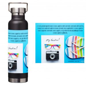 Gourdes isothermes en acier inoxydable