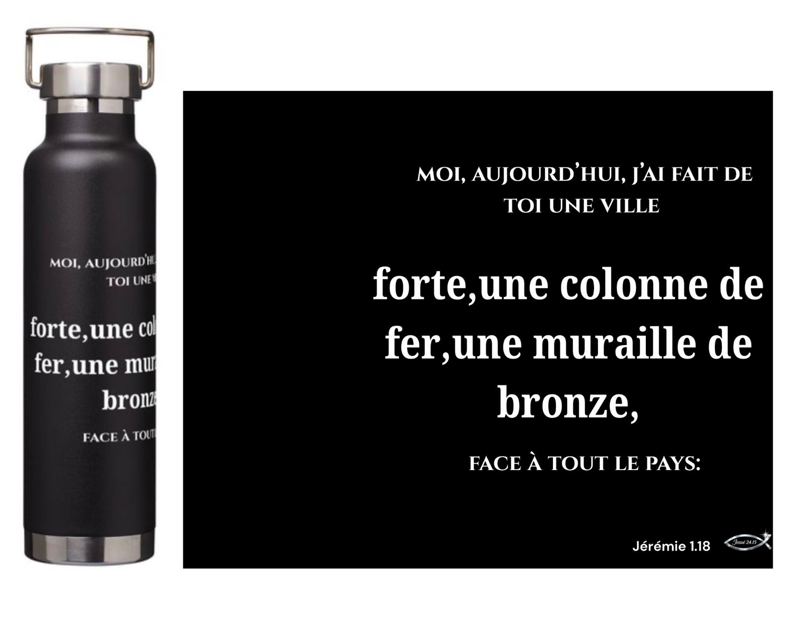 Gourdes isothermes en acier inoxydable