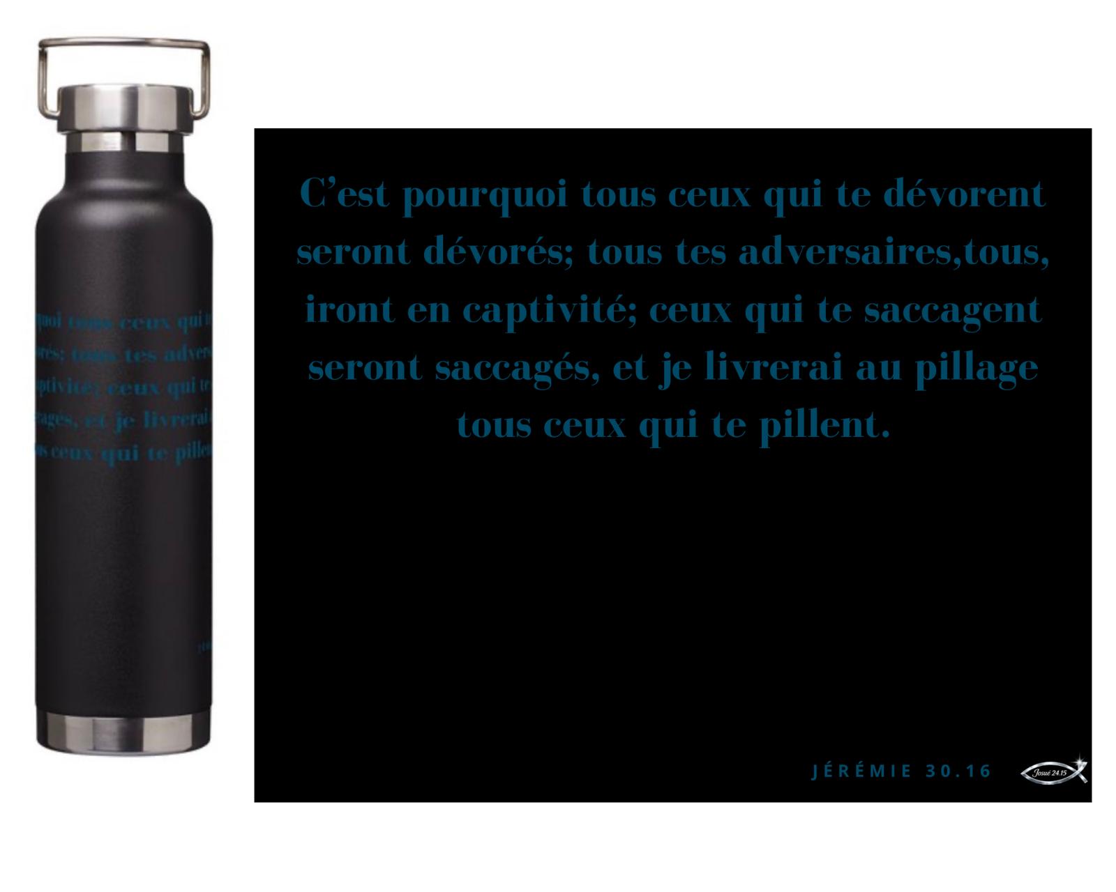 Gourdes isothermes en acier inoxydable