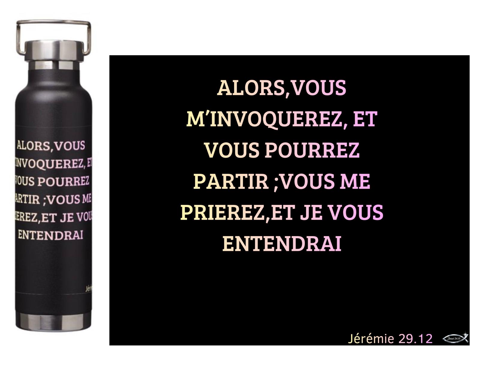 Gourdes isothermes en acier inoxydable