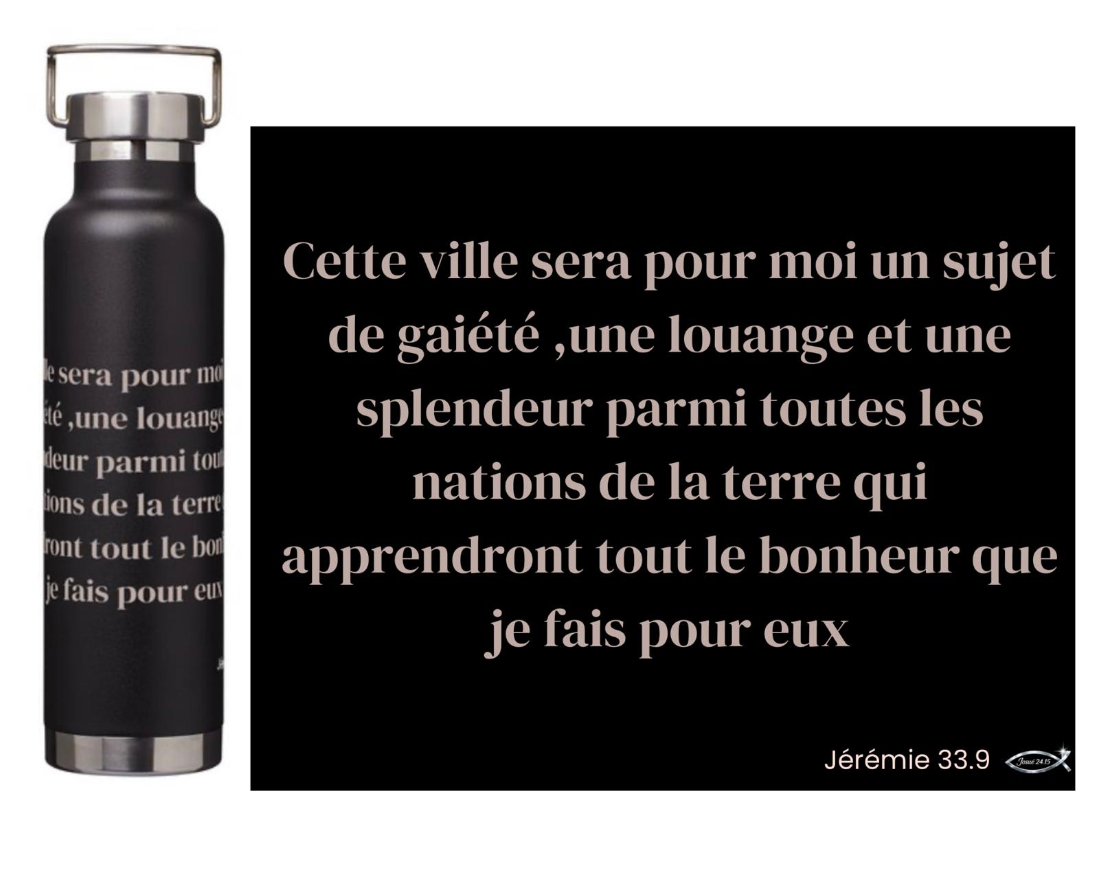Gourdes isothermes en acier inoxydable