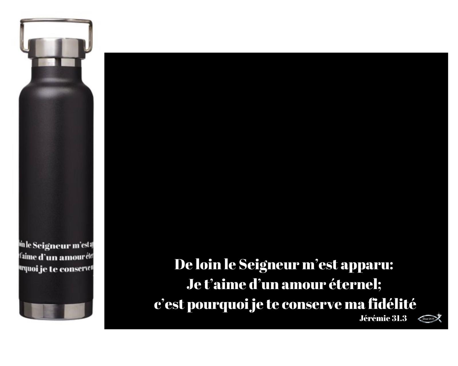 Gourdes isothermes en acier inoxydable