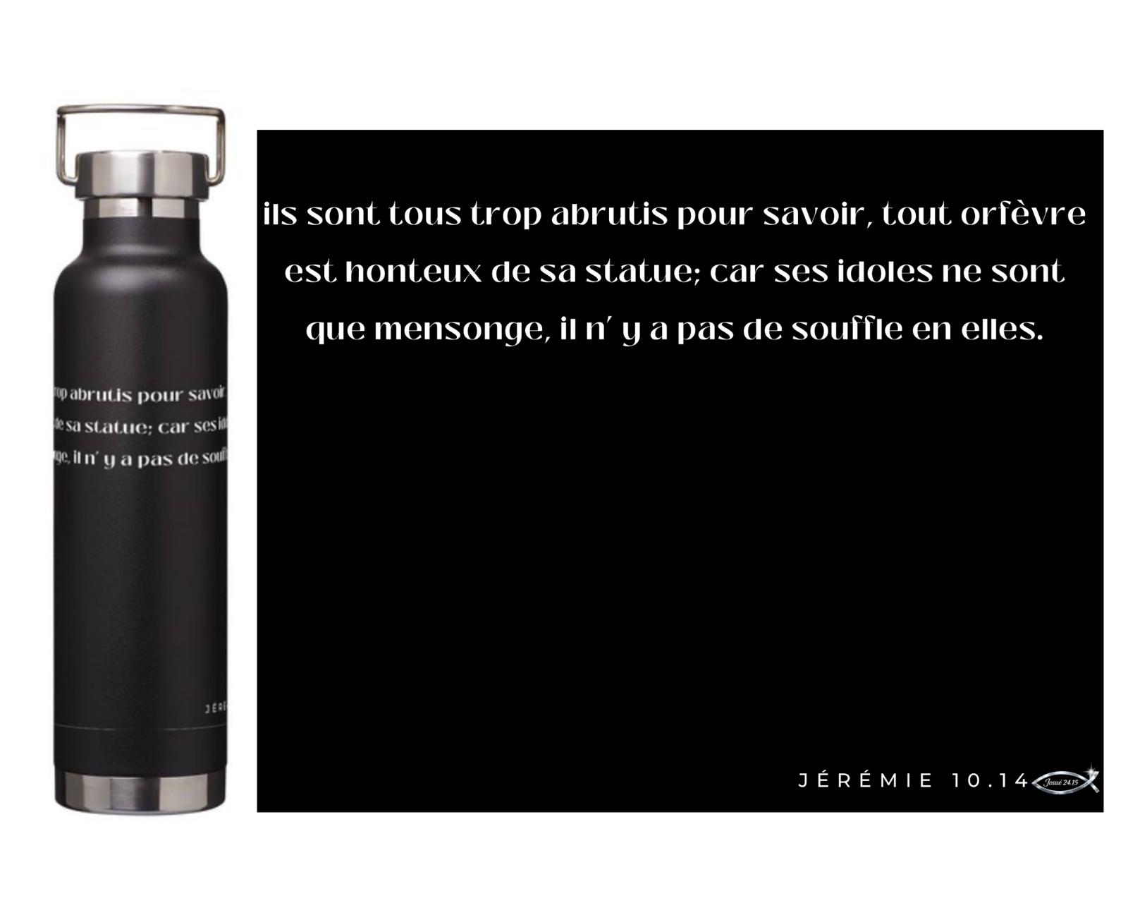 Gourdes isothermes en acier inoxydable