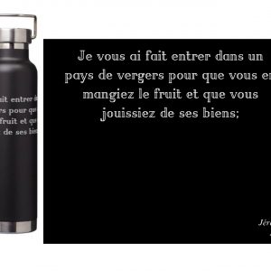 Gourdes isothermes en acier inoxydable